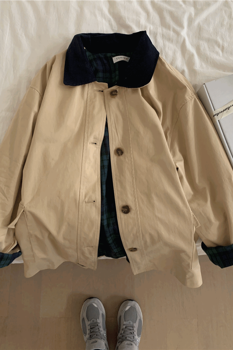 라벤티 하프 트렌치 코트 돌잔치 가을하객룩 겨울 겨울자켓 롤업 반코트 숏트렌치코트 숏코트 오픈카라 겨울아우터 베이직 하프트렌치 트렌치코트 겨울코트 45,800원