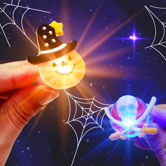 할로윈 불빛반지 5종 50개세트 19,800원