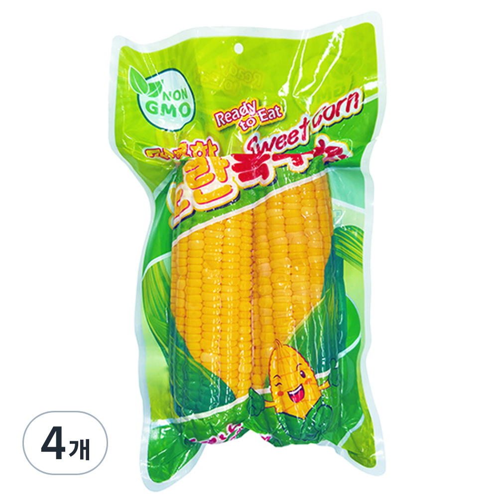 빅트리 바로먹는 달콤한 노란옥수수, 550g, 4개 10,320원