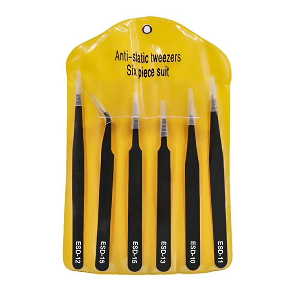 THE THING 정밀 핀셋 세트 6pcs 9pcs 보관용 파우치 포함 7,300원