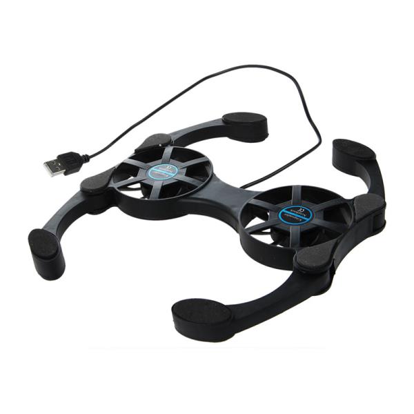 자동차쿨링시트 자동차통풍시트 더블 팬이 있는 접이식 USB 노트북 냉각 패드 미니 쿨러 스탠드 라디에이터 7-15 인치 컴퓨터용 10,600원