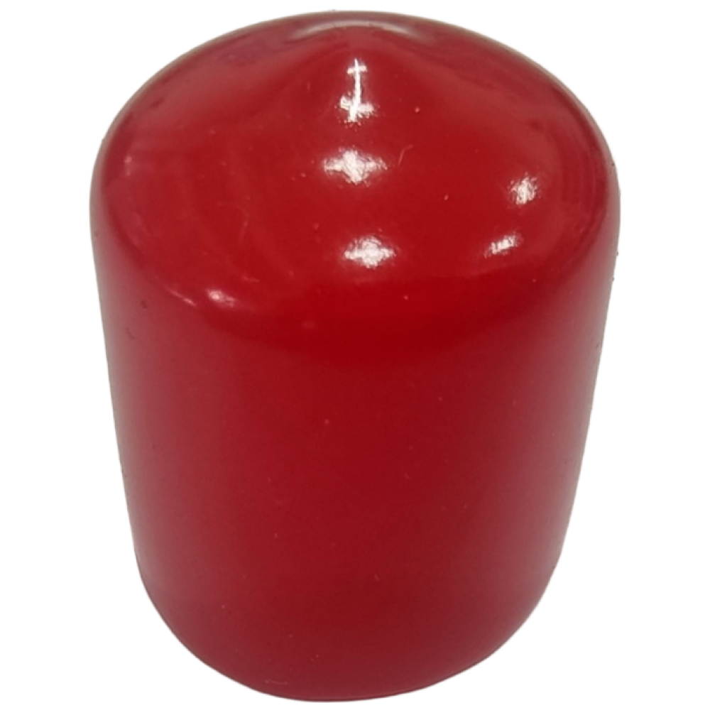 앤드캡(적색) 연질캡 이물질방지 나사선 보호 파리프마감 볼트 환봉 1.5MM -93파이, 1개 950원