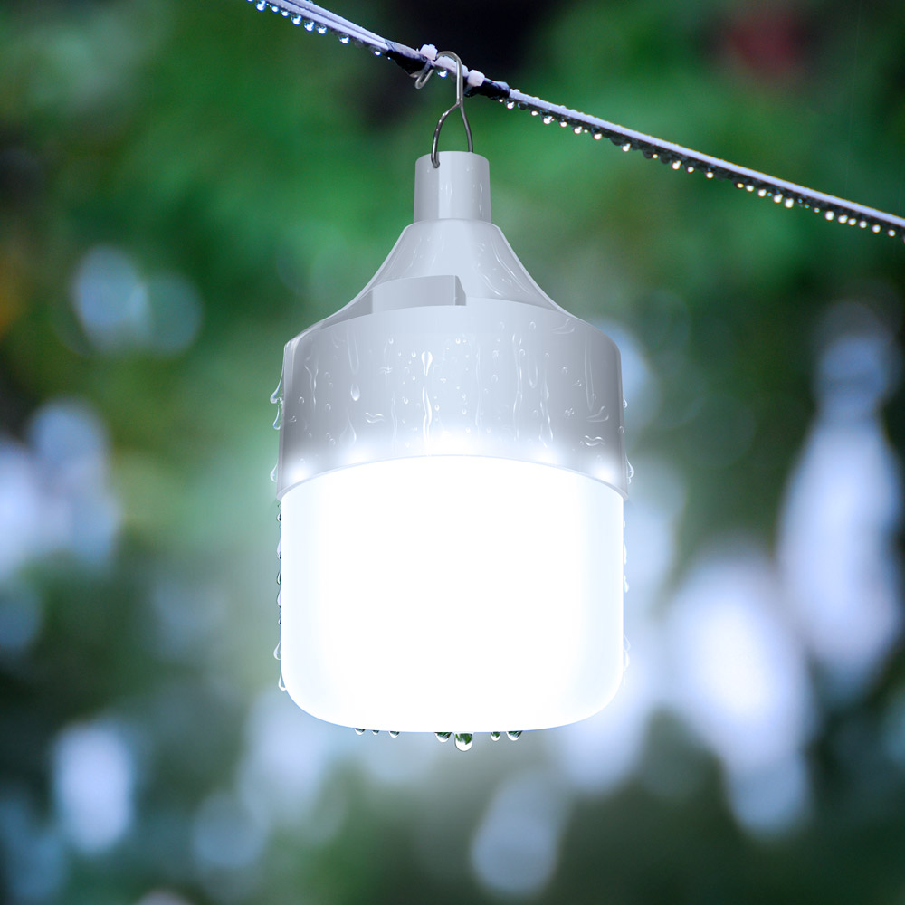 LED 캠핑등 전구 조명 전등 배터리 충전식 밝기조절 감성 랜턴 간접 작업등 램프 생활방수 낚시 후레쉬 17,000원