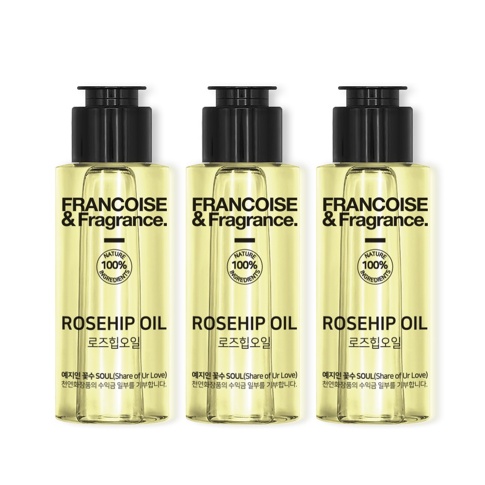 프랑스와즈 로즈힙 오일 원액 50ml 1+1+1, 3개, 50ml 59,800원