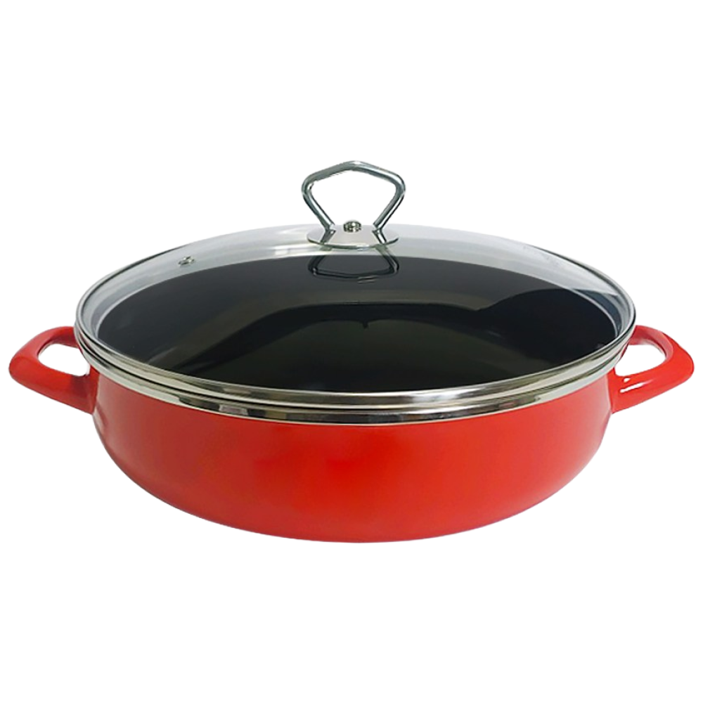 콕스타 프리머스 인덕션 독일냄비 법랑 전골냄비, 1개, 레드, 28cm 80,800원