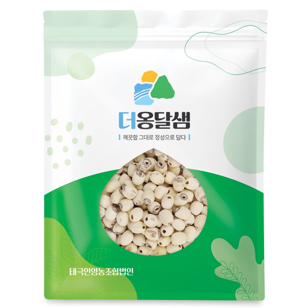 더옹달샘 엄선한 우수품질 깐 연자육 500g 연꽃씨 연밥, 1개, 500g 12,200원