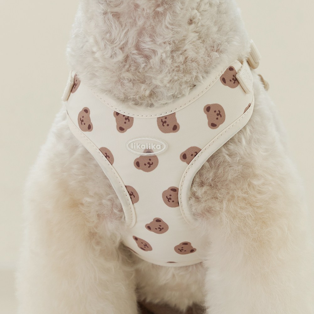리카리카 곰돌이 베베 강아지 하네스 X자형 41,000원