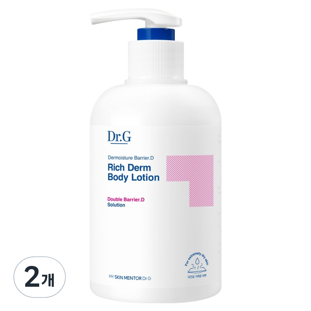 닥터지 더모이스처 배리어 D 리치덤 바디로션, 400ml, 2개 36,000원