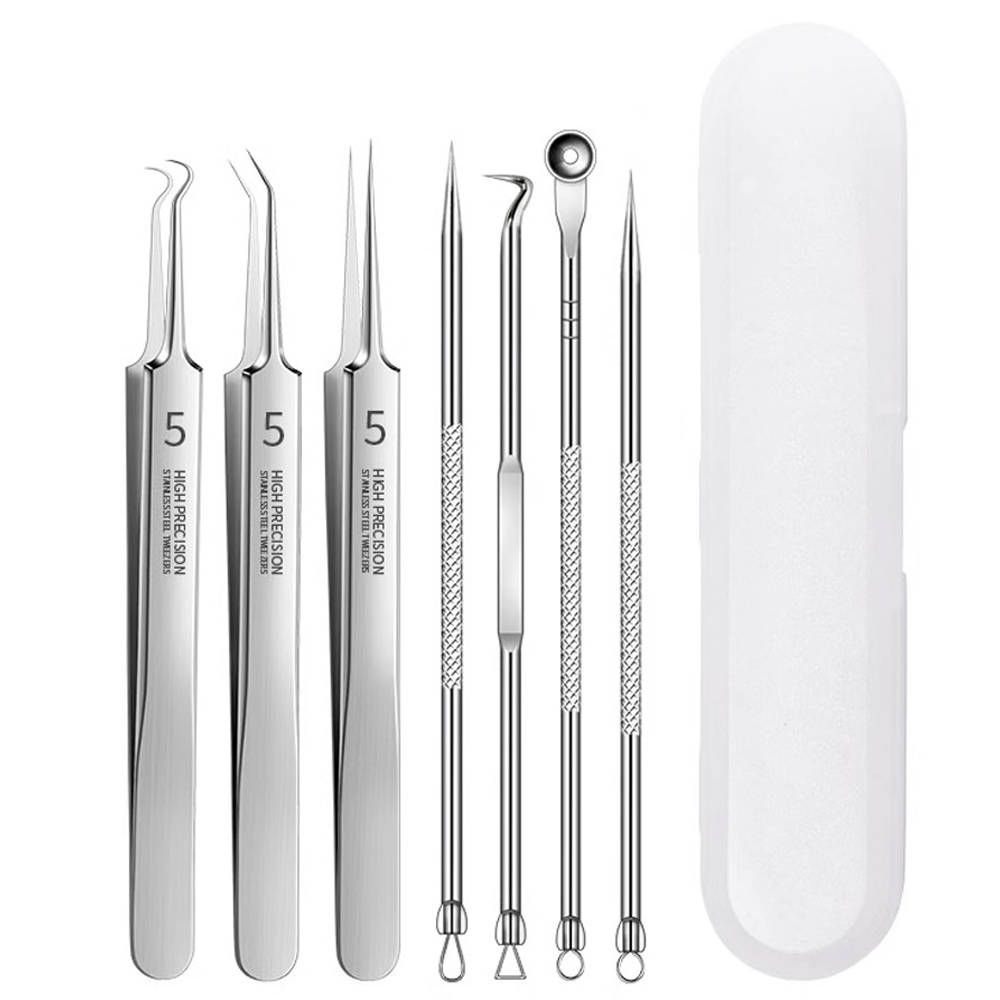 모나코올리브 스테인레스 피지압출기 핀셋 7종 세트 8,900원