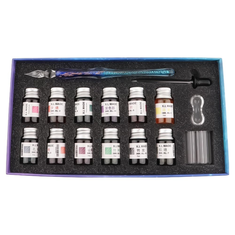 코히모 유리 만년필 16종 세트 5W0272, 캘리용1.5mm, 타입2 19,300원