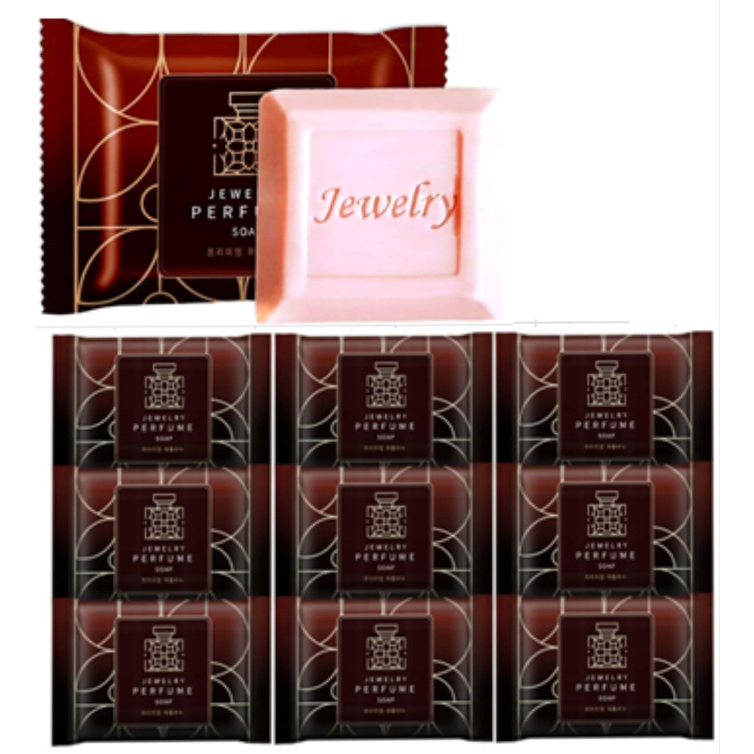 쥬얼리 퍼퓸 향수 세수 목욕 미용 비누, 80g, 1개입 9,150원