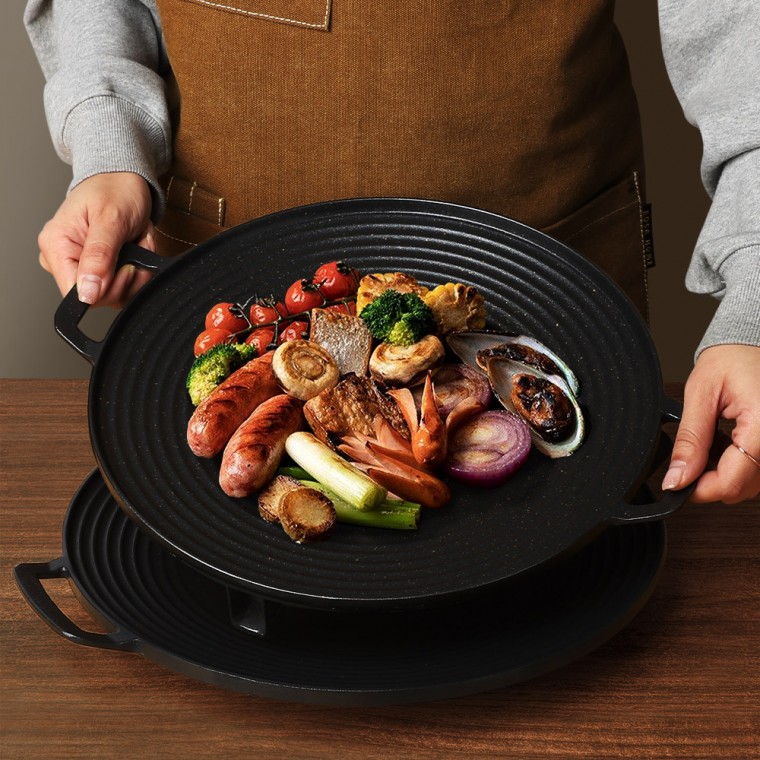 위시올데이 캠핑용품 그리들팬 삽겹살 고기불판 가방세트 32cm 35cm 33,450원