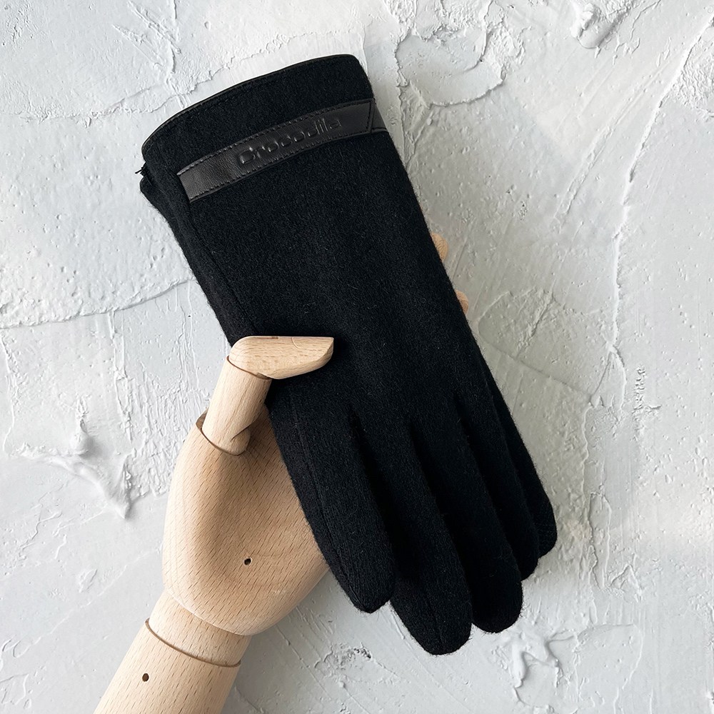 크로커다일 가죽콤비 모직 여성장갑 W011 22,900원