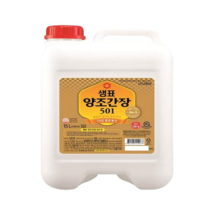 샘표 양조간장 501 15L, 1개, 15L 65,000원