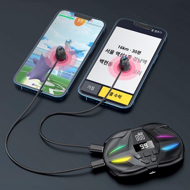 미니덕트 오토클리커 2세대 택시 콜잡이 배달 콜 지지기 스마트폰 오토클릭커 자동터치, 1개, 블랙 29,800원