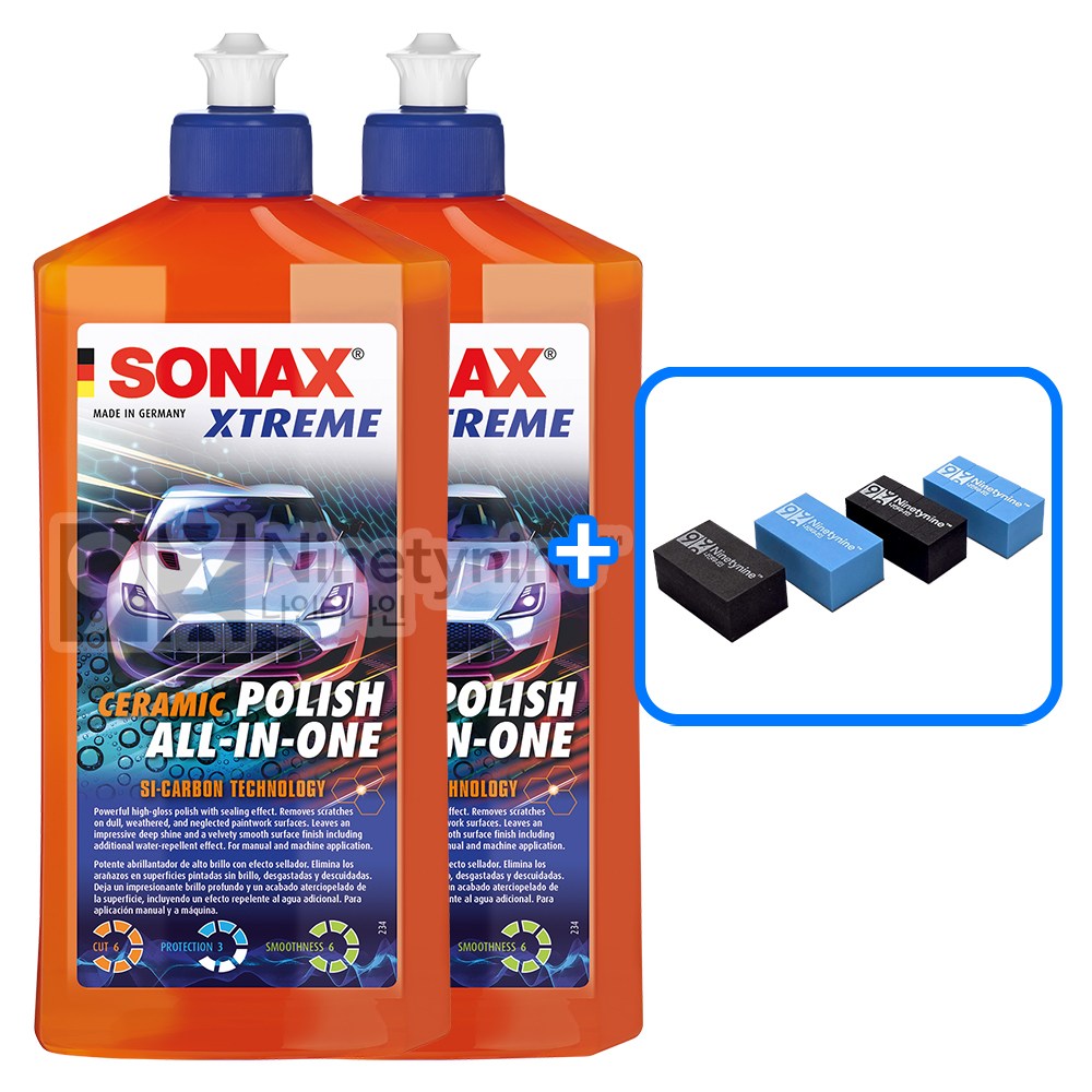 소낙스 익스트림 세라믹 광택제 올인원-500ml 2개+도어가드 64,600원