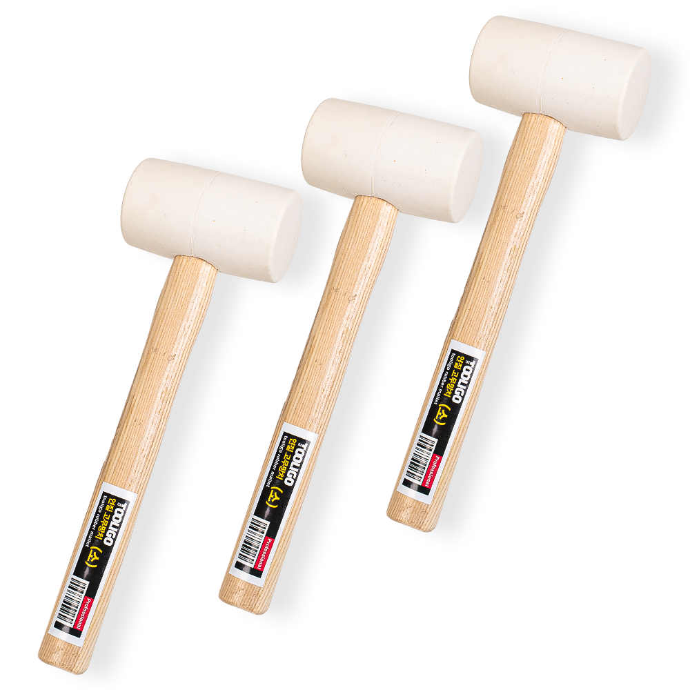 툴리고 탄성 좋은 고무 망치 소형 타일 목공 작업용 25,100원