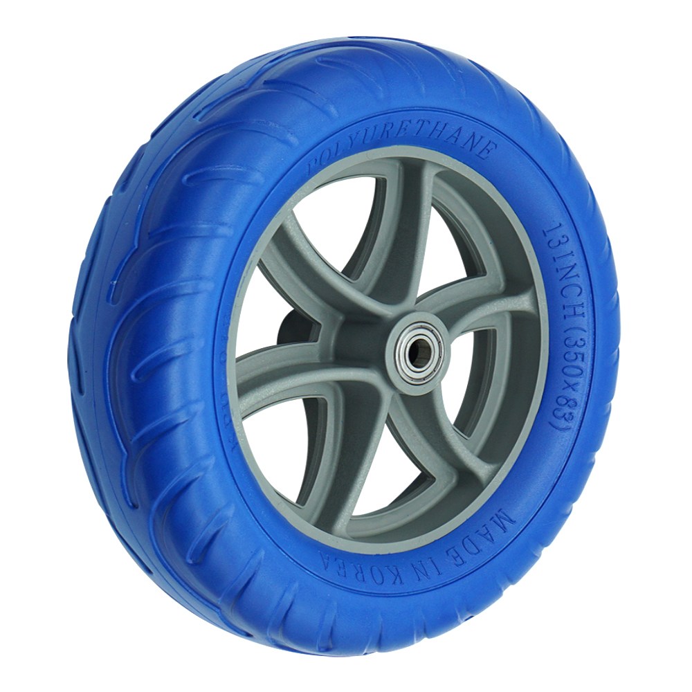 구르마 수레 발포 바퀴 33cm(13인치) 대차 휠, 1개 23,500원