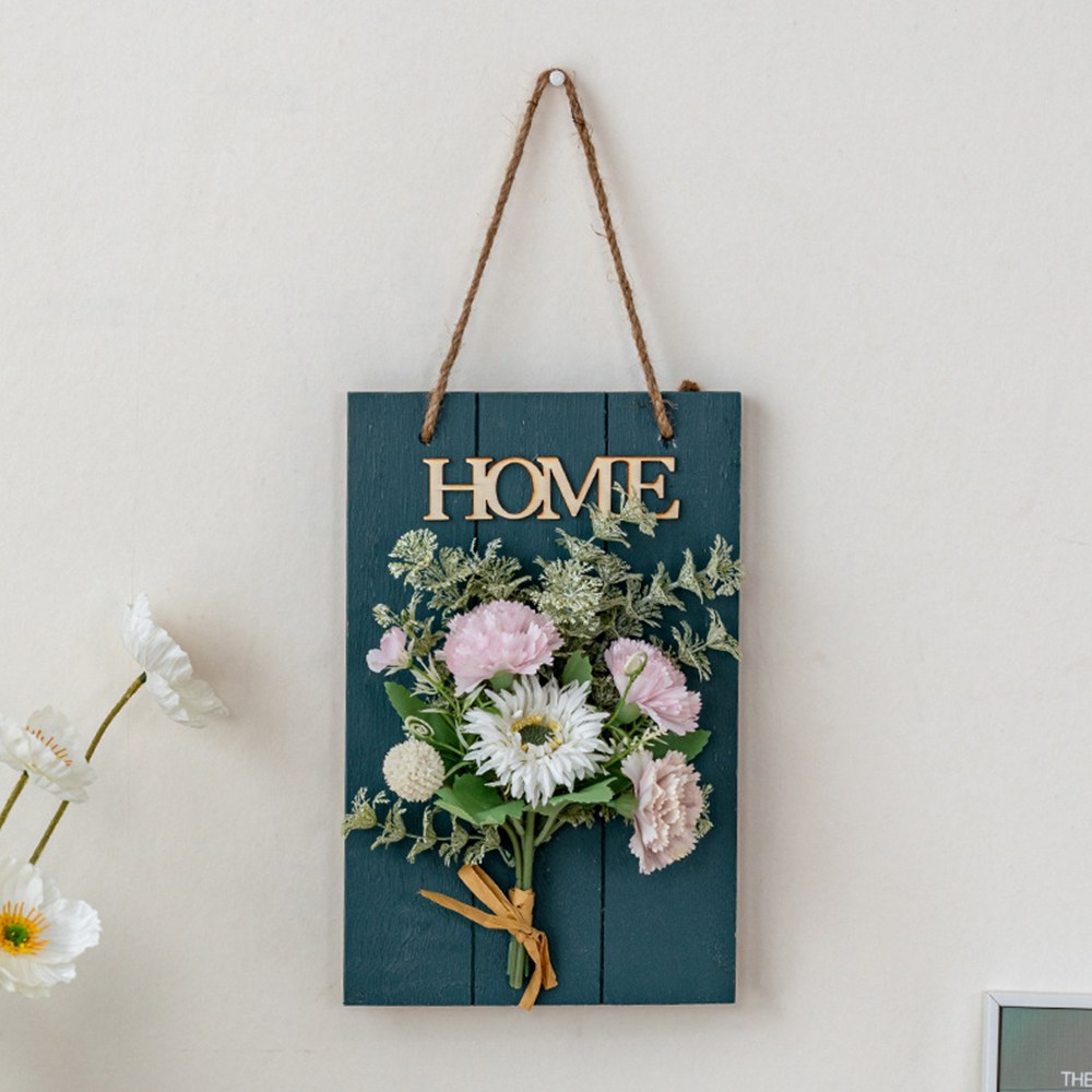 집들이선물 벽 장식품 조화 꽃다발 매달린 벽 장식 작약국화 15,290원