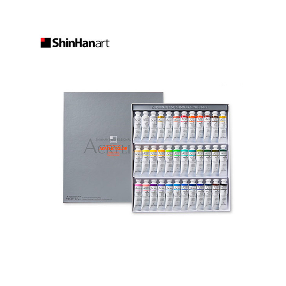 신한 전문가 아크릴물감 36색 20ml 화방용품 할인, 상세 설명 참조 58,300원