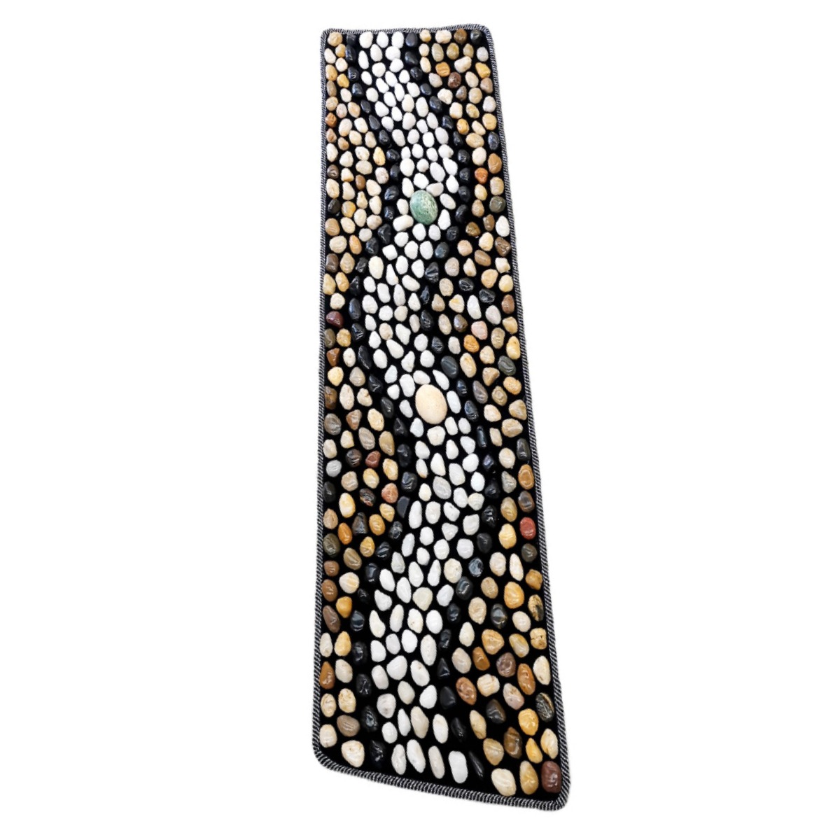 잭스터 꾹꾹 발 지압 특대형 돌 매트 천연 자갈 발바닥 건강 마사지 혈액순환 부종 개선 59,900원