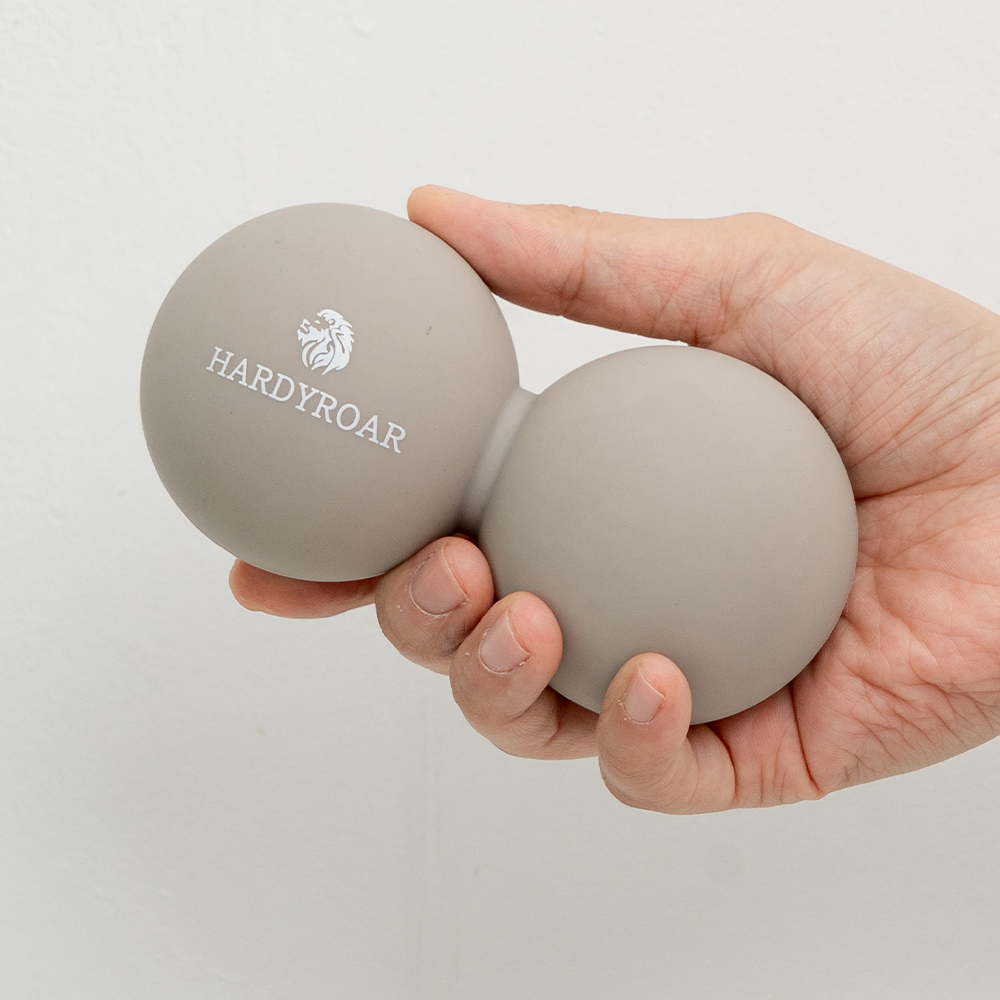 하디로어 프리미엄 듀얼 땅콩 마사지볼, 베이지, 1개 9,900원