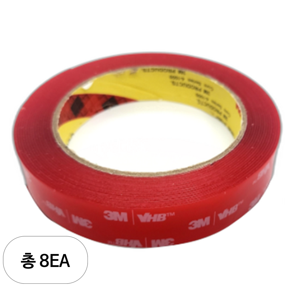 쓰리엠 아크릴 양면테이프 투명 14mm x 5m 78,210원