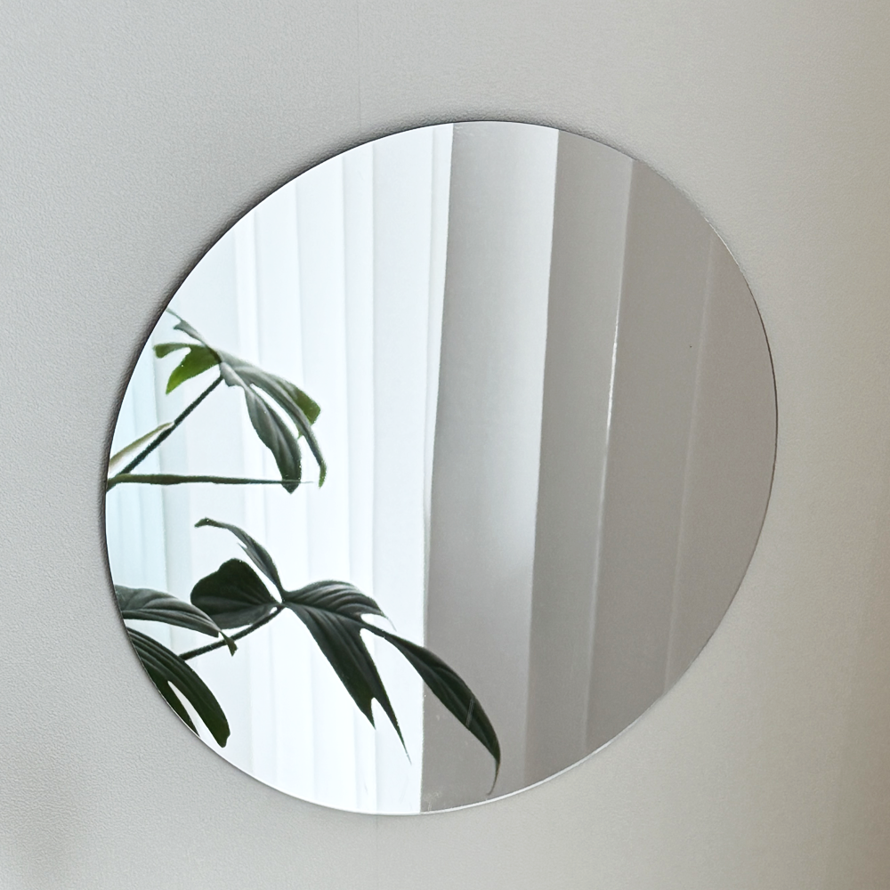 일상도구 부착형 아크릴 원형 벽거울 40 x 40 cm 5,980원