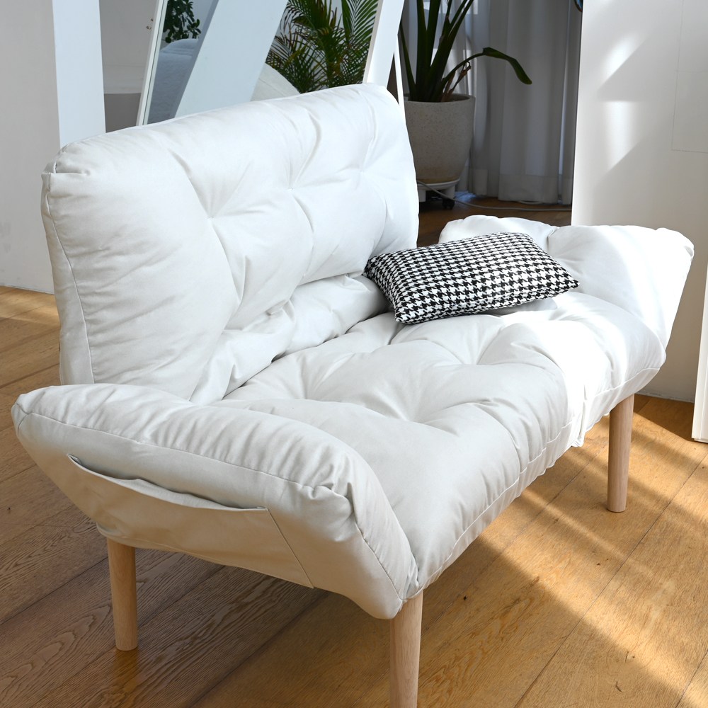 NURU 미니쇼파 원룸 좌식 2인용 1인용 소파 베드 87,500원