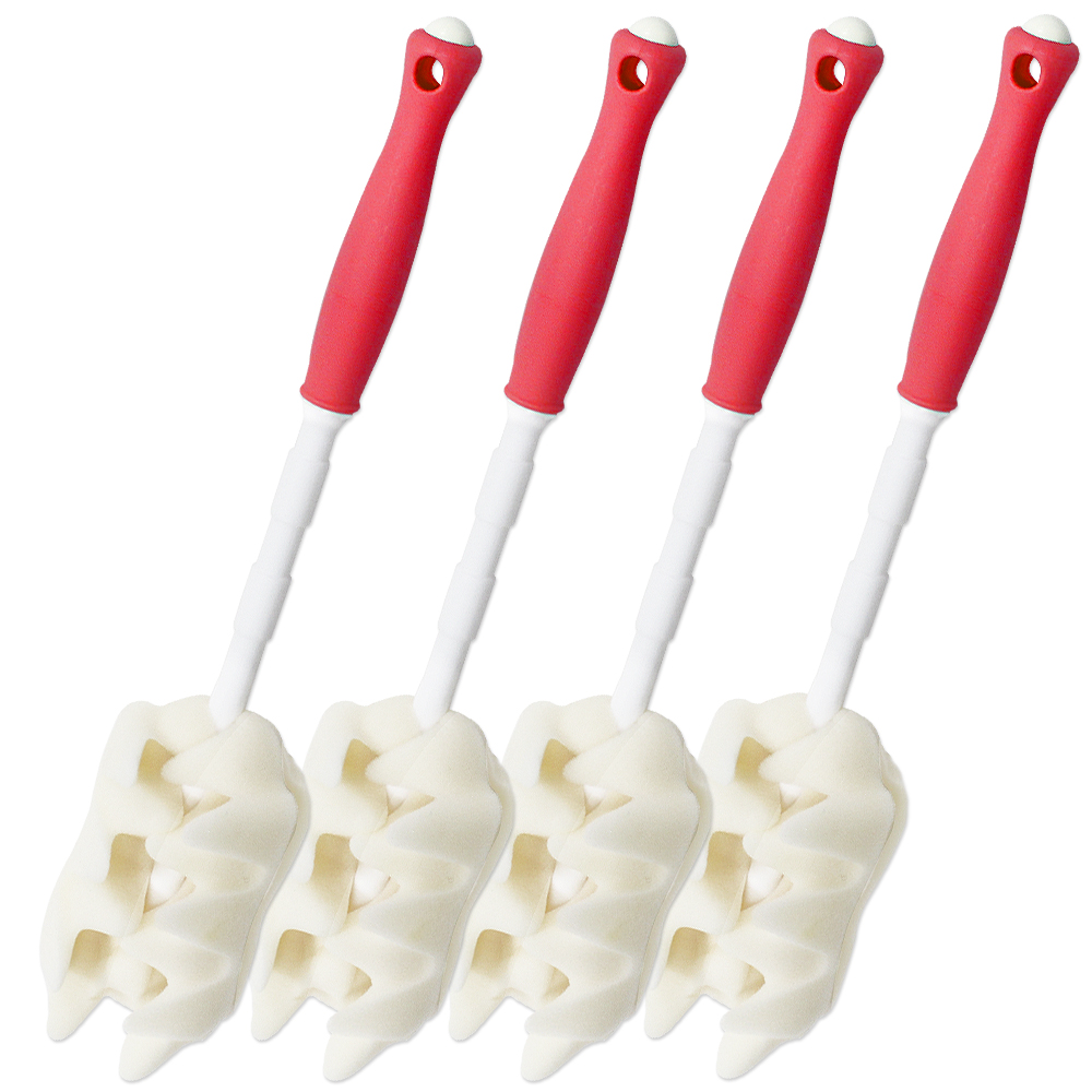 하이비 프리미엄 젖병 세척솔 일자형, 4개, 레드 12,960원