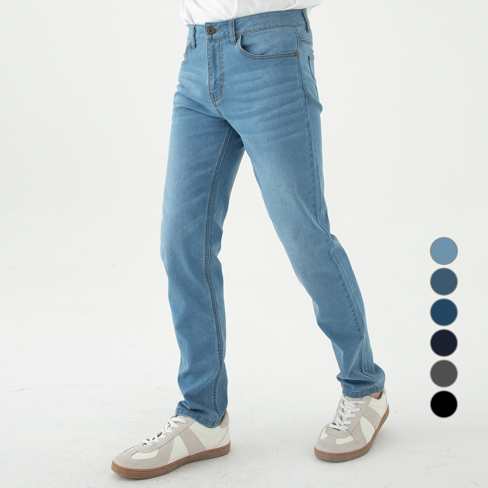 캐럿 슬림 스트레이트 스판 청바지 7,640원