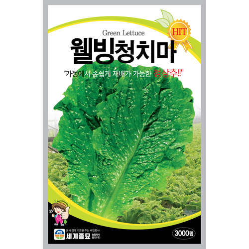 세계종묘 웰빙청상추 3천립 5,990원