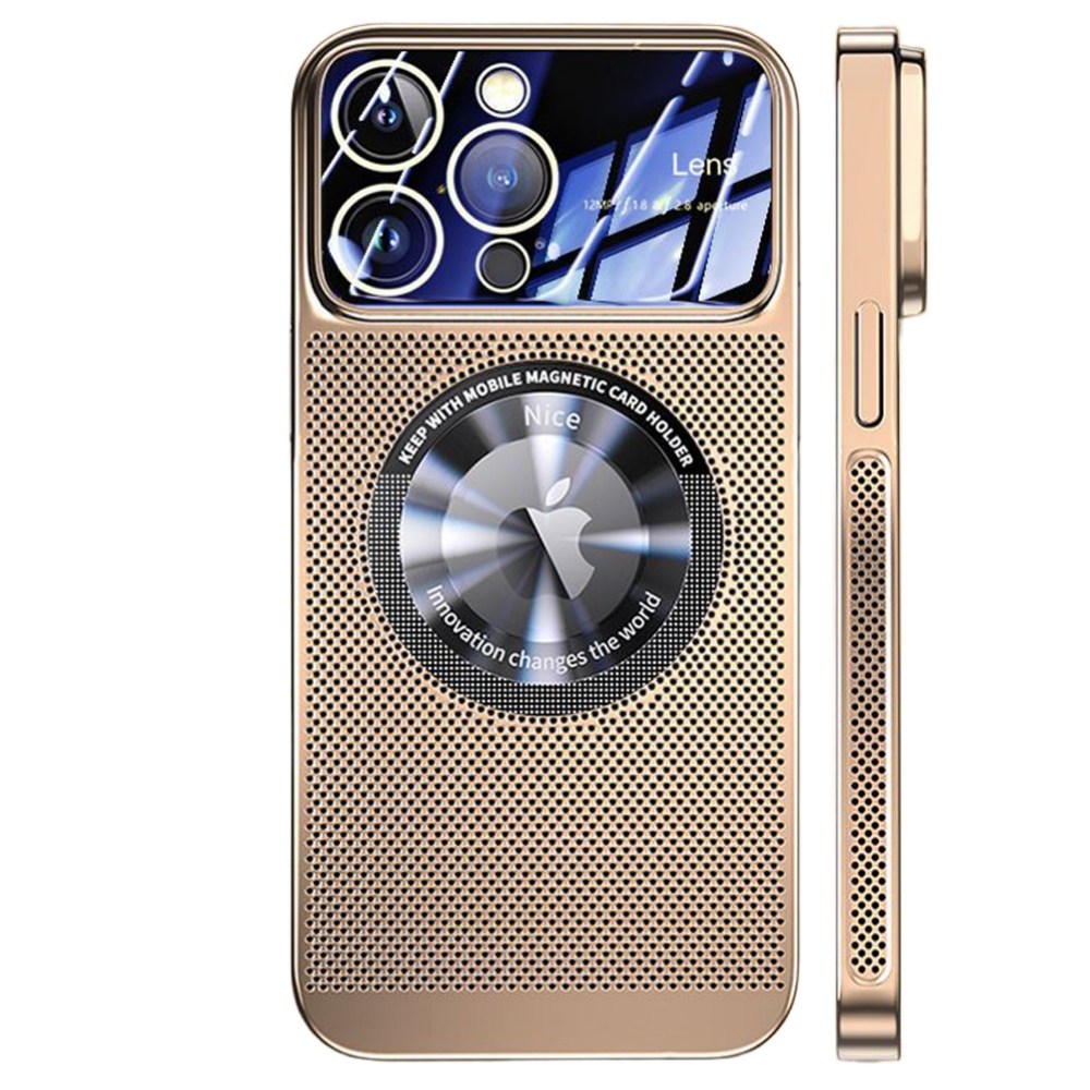 럭스폰 애플 아이폰 맥세이프 메쉬 쿨링 티타늄 방열 케이스 14,100원