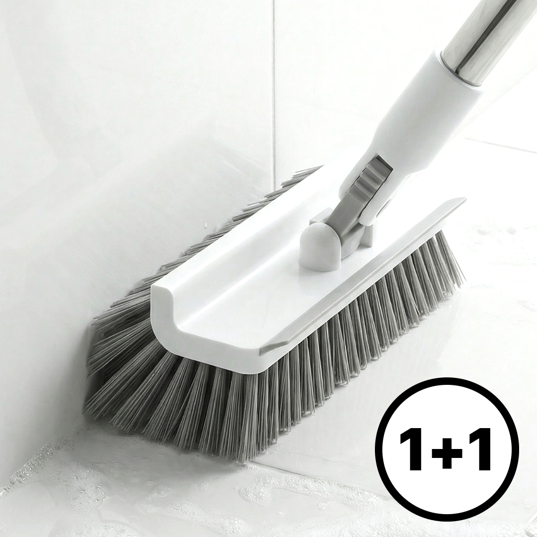 [모서리부터 바닥까지 깔끔]집안굿 욕실 바닥 청소솔 화장실 청소도구, 2개, 퓨어화이트 22,000원