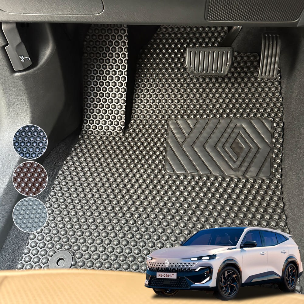 헥사카매트 르노 필랑트 TPE카매트 차량 발매트 발판 3D 고무 입체 바닥 1열+2열 (운전석+조수석+뒷자석) 68,000원