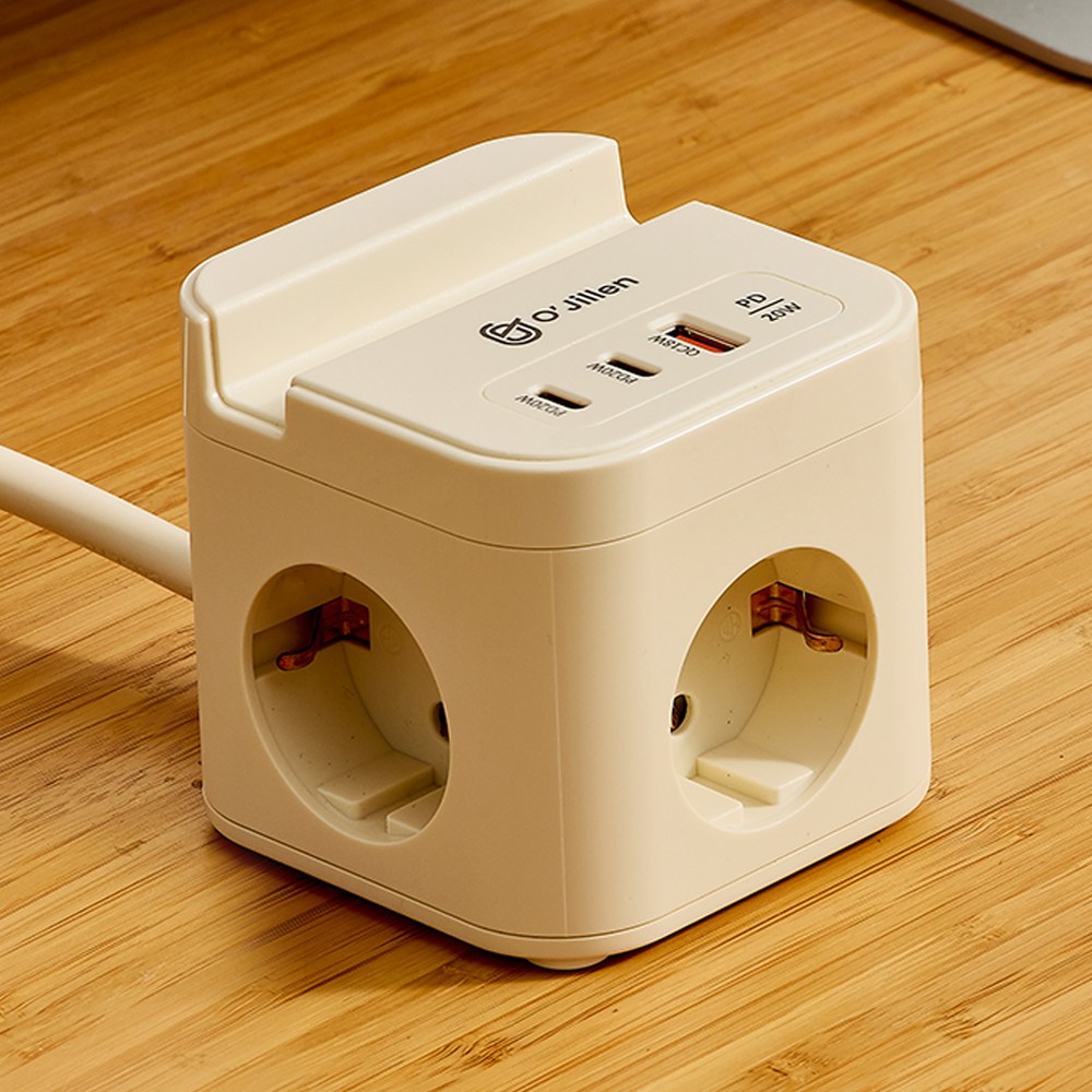 오지렌 고속충전 고용량 거치대 큐브 멀티탭 18,900원