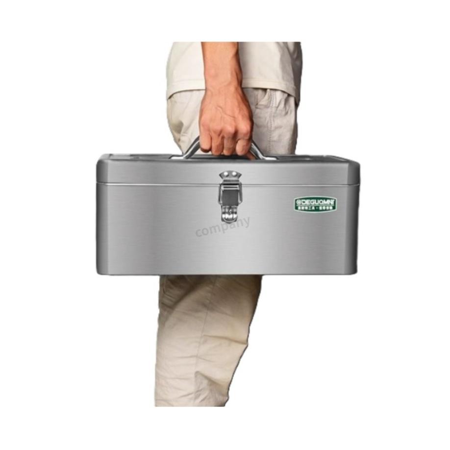 스텐 저장함 공구 중형 2단 350x172x162mm 24,000원