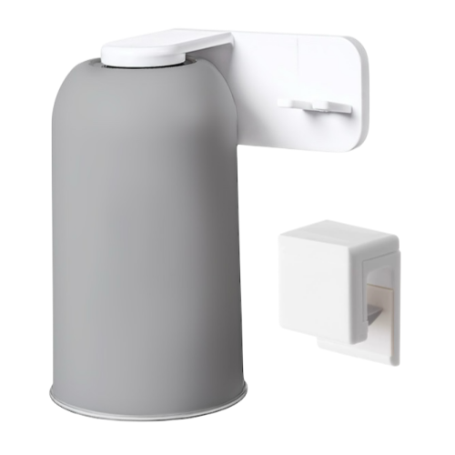 유주리빙 무타공 스텐 304 거꾸로 자석 양치컵 칫솔 치약 걸이, 1개, 그레이 13,900원