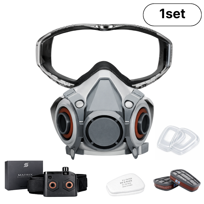 숨결프로 충전식 방진 마스크 방독면 175,200원