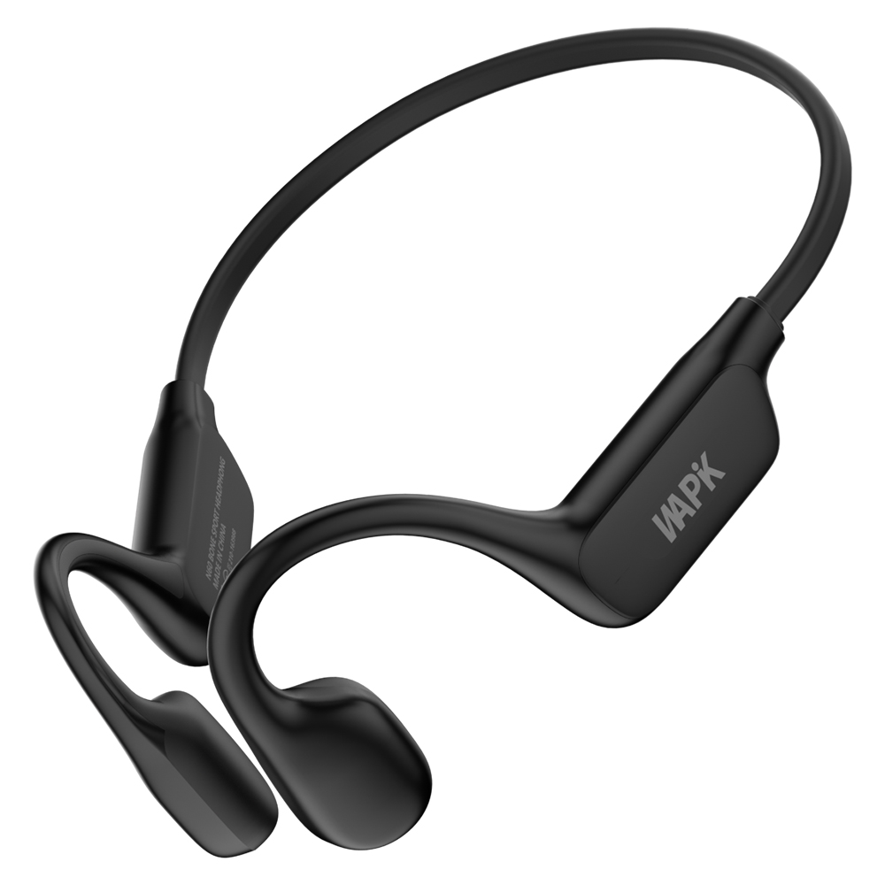 와피크 오픈형 골전도 블루투스 이어폰 N60 무선 IP67 방수 귀걸이형, N60, 블랙 65,910원