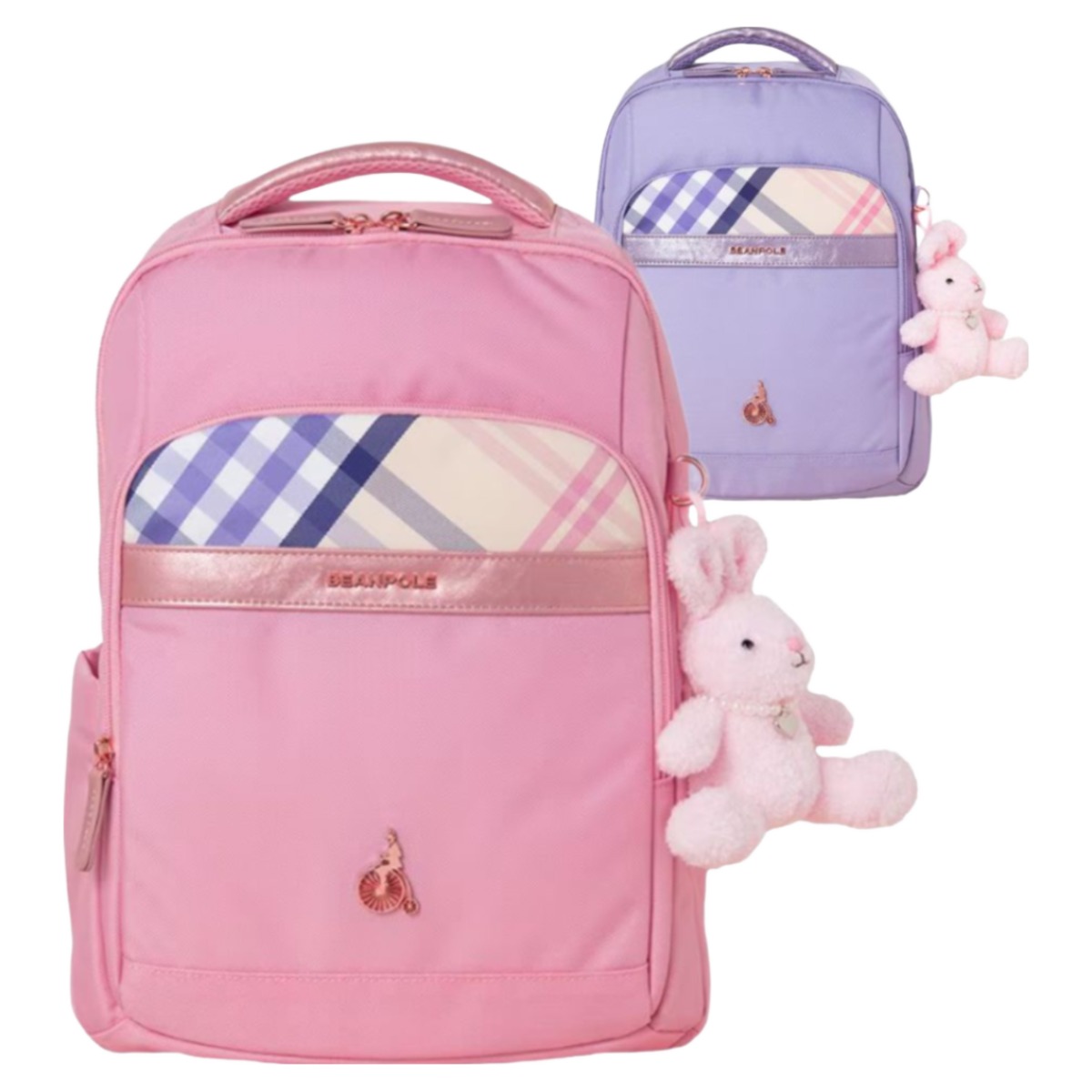 [백화점발송] 빈폴키즈 여아 책가방 신학기 저학년 일학년 초등학교 입학 선물 충격 흡수 무게 분산 통기성 좋은 체크 가방 145,000원