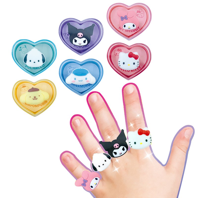 산리오 캐릭터즈 반지스탬프 도장 랜덤 14,350원