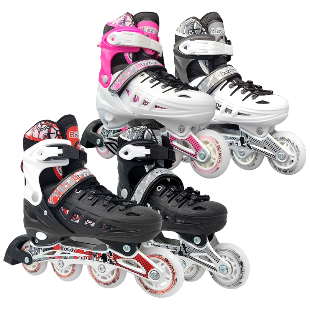 NEW 버즈런 유아 아동 사이즈조절 인라인스케이트, 1개 30,000원