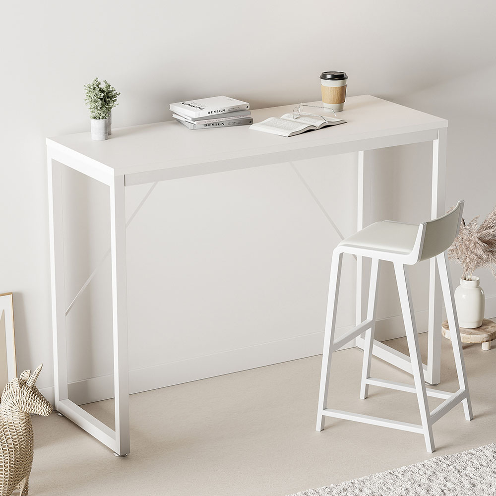 가구느낌 볼홈바 테이블, 화이트화이트 54,900원