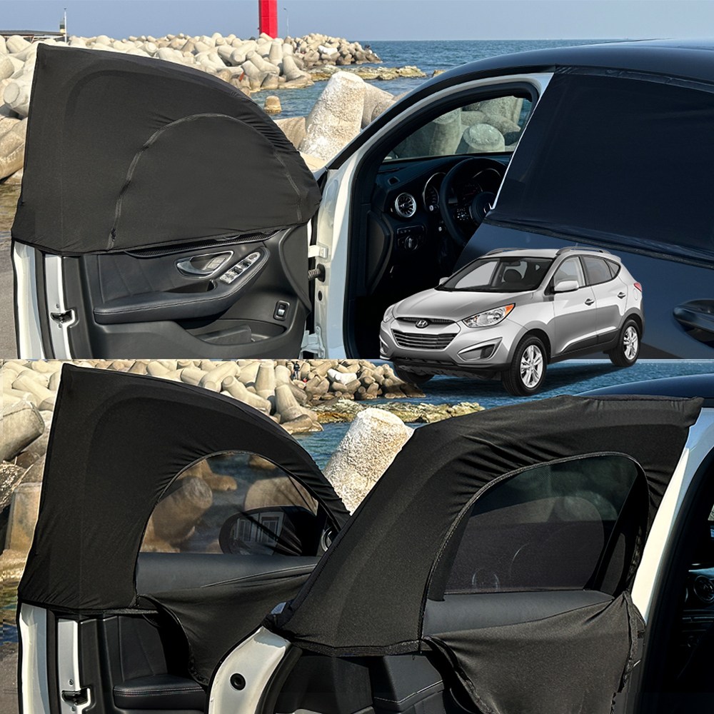 투싼IX모기장 차량용 방충망 차박 커튼 햇빛가리개 1+1 20,900원