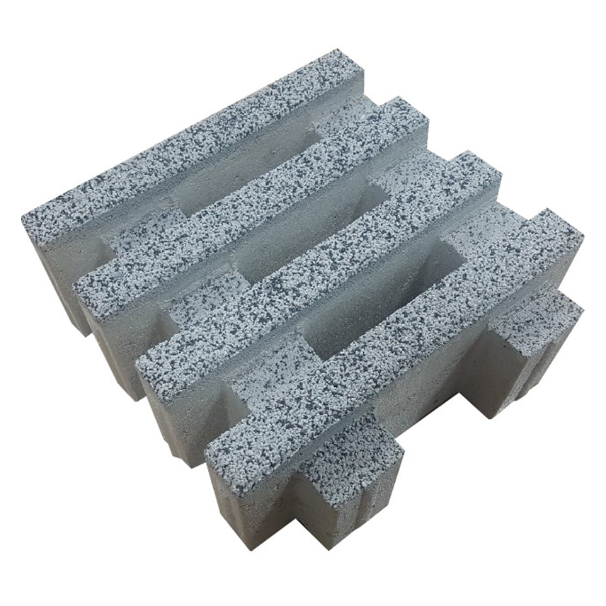 WITH블럭 라인 잔디블럭 300x300mm, 그레이, 1개 5,400원