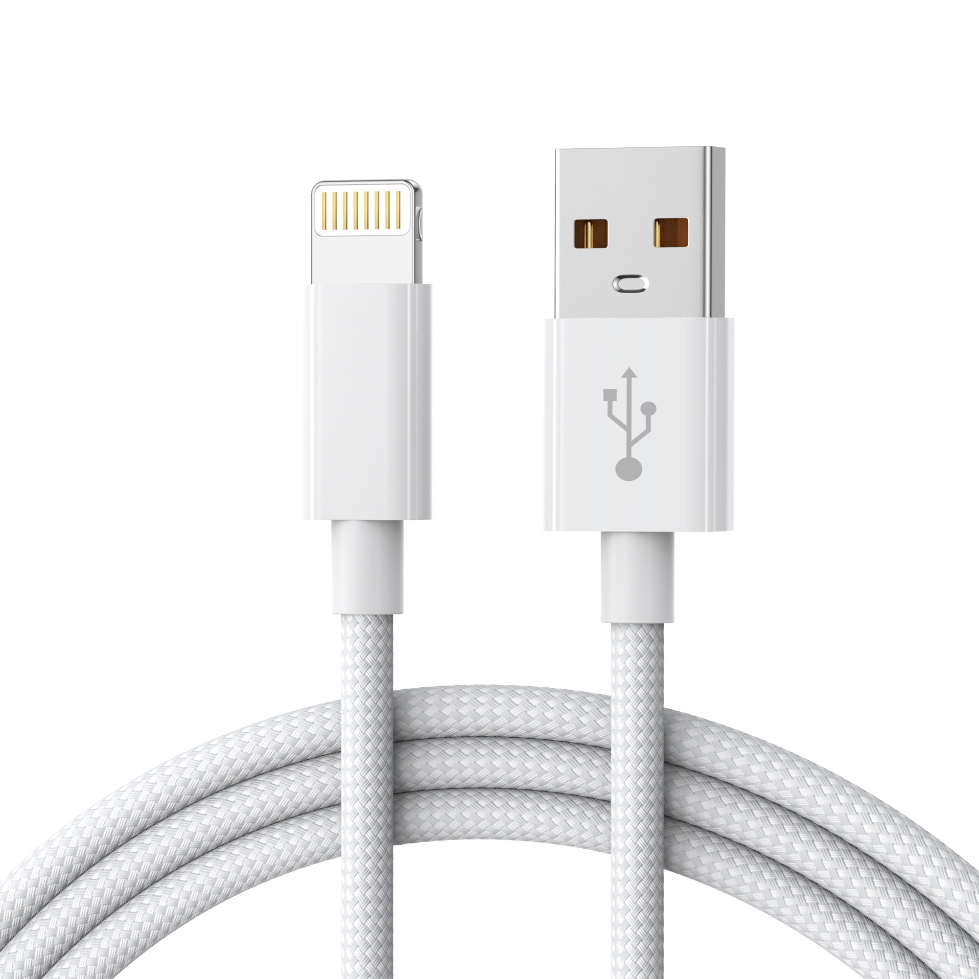 아이폰 8핀 고속충전 케이블 USB-라이트닝, 1개, 화이트, 2m 10,800원