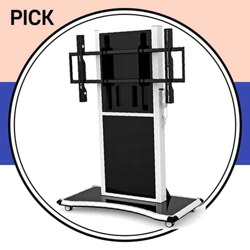 대형TV거치대 전동형 이동형스탠드 86-98인치 실버 마운트피아 커머스픽301 2,446,100원