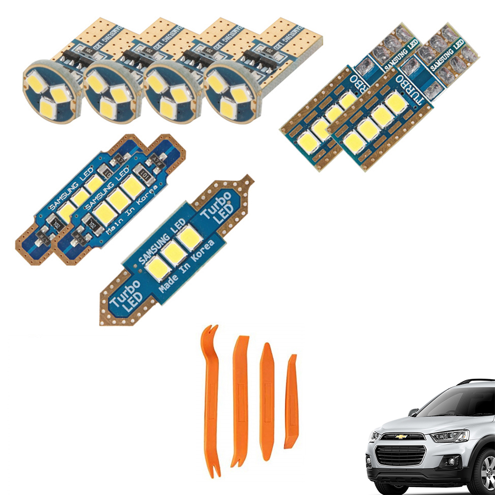 카템 루나 LED 자동차 실내등 + 리무버 풀세트, 1세트, 캡티바 2011년 4월~2019년 12월 18,600원