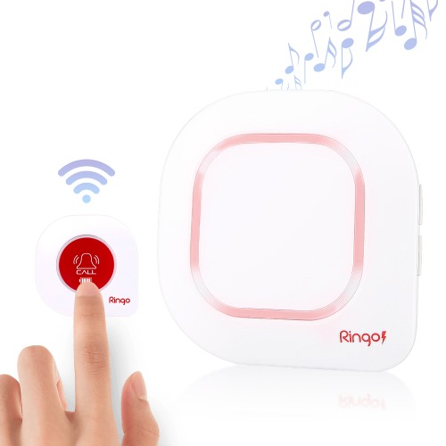 링고벨 무선 차임벨 LED 불빛 알림 배터리타입 수신기 GSR-302C 초인종 가정환자 호출벨 방수초인종 도어벨 59,000원